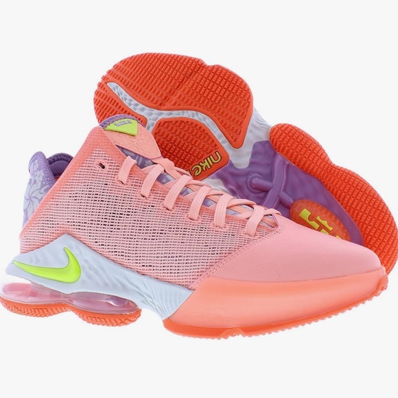 Nike Shoes | [Dq8344-600] Mens Nike Lebron 19 Low 'Hawaii' |size 11.5 - Picture 4 of 10